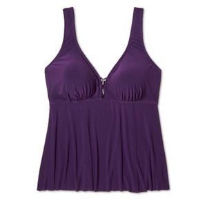 NWT AQUA GREEN 18W SWIM TOP